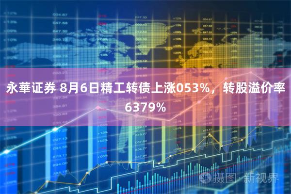 永華证券 8月6日精工转债上涨053%，转股溢价率6379%