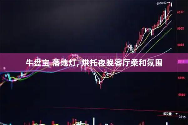 牛盘宝 落地灯, 烘托夜晚客厅柔和氛围